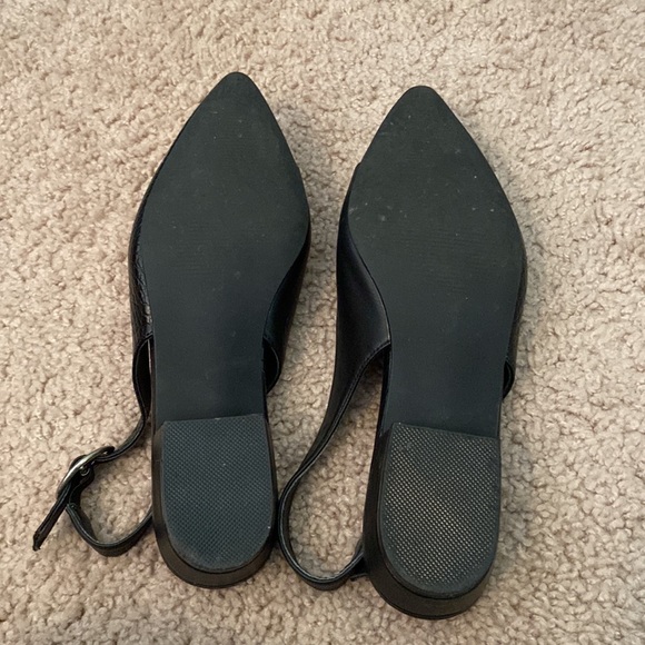 🕶️ JustFab Size 7.5 the ‘Lauryn’ Black Crock Chunk Heel - Picture 3 of 4